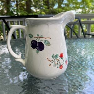 Ceramic White Pitcher Perfect for flowers or drinks